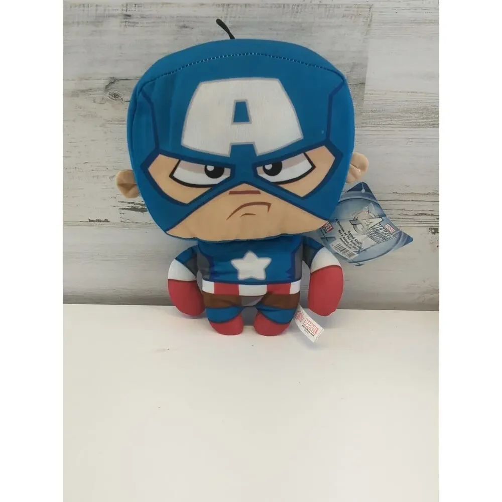 Marvel Avengers Assemble Captain America Plush Doll Toy‎ 11 inch plush